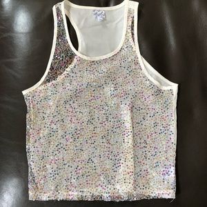 D-Signed sheered girls camisole